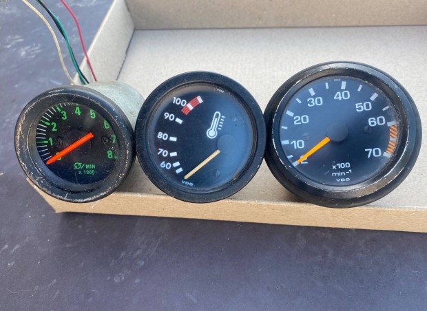 Vdo orak fordulatszammero vizhofok