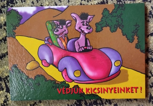 Védjük kicsinyeinket leporelló könyv