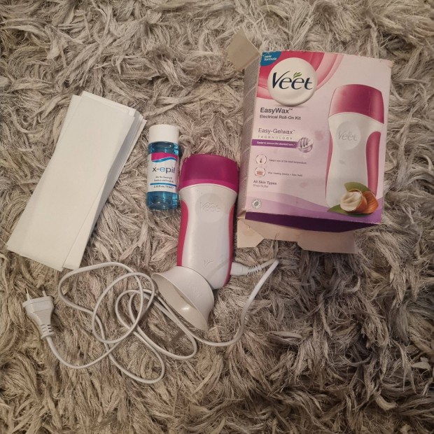 Veet gyantz easy wax szett minimlisan hasznlt