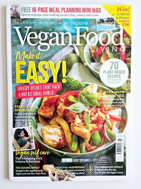 Vegan Food british magazin 2024/6