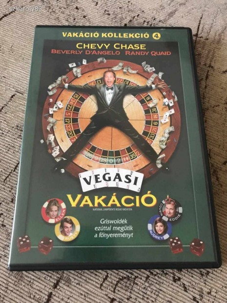 Vegasi vakci DVD Chevy Chase