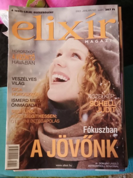 Vegyesen 20 db j Elixr Magazin az 2004-2009 -s vekbl