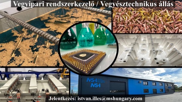 Vegyipari rendszerkezel / Vegysztechnikus lls