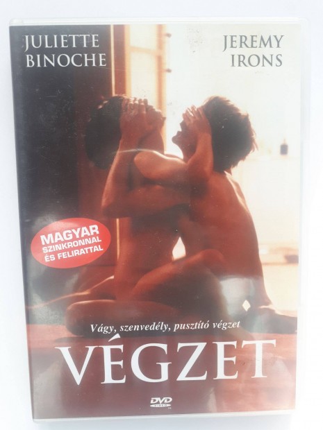 Vgzet DVD (Juliette Binoche, Jeremy Irons) posta 510 Ft