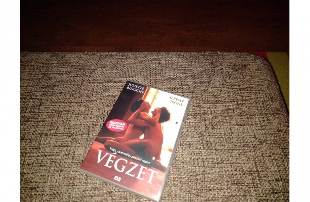 Vgzet Jeremy Irons Juliette Binoche filmje DVD lemez