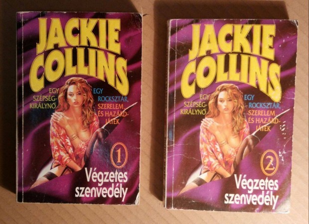 Vgzetes Szenvedly I-II. (Jackie Collins) 1993 (8kp+tartalom)