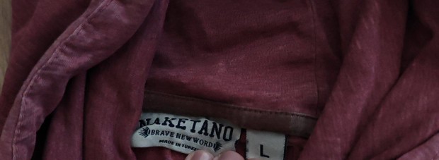 Vékony Naketano pamut női pulcsi
