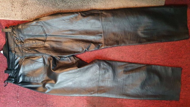 Vékony bőr nadrág derék 45cm