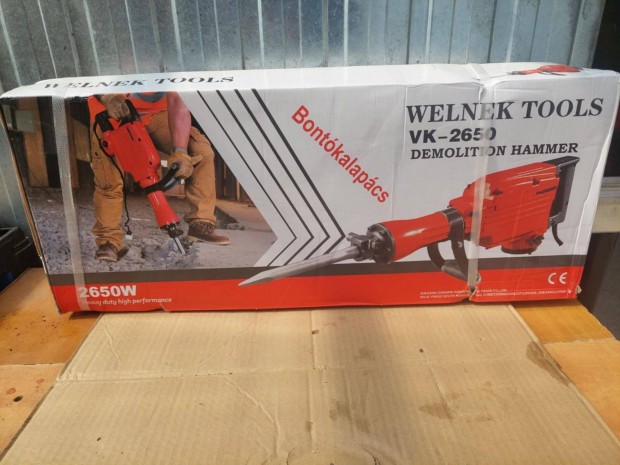 Velnek Tools 2650W bontkalapcs VK-2650