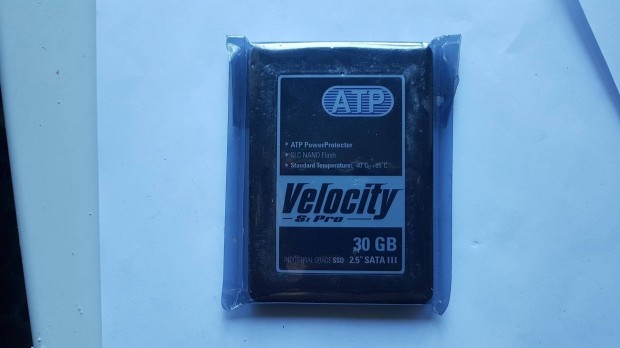 Velocity 30GB SSD sata III. Ritkaság.