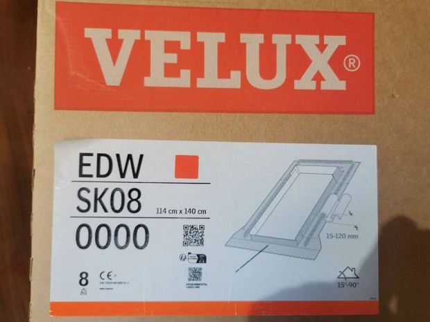 Velux, Beptkszlet EDW 2000 SK08 114x140 cm (2 darab)
