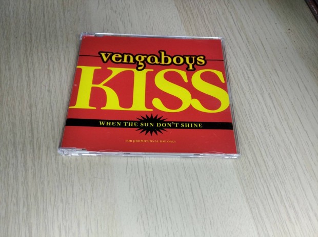 Vengaboys - Kiss (When The Sun Don't Shine) Promo CD