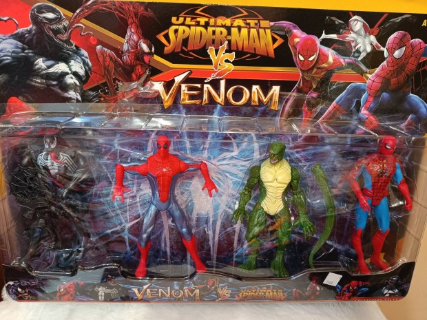 Venom 4 db-os ledes figura szett, Új.