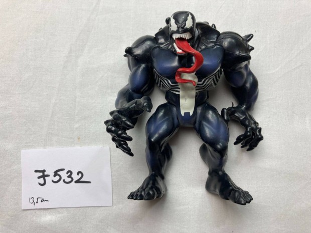 Venom figura, fekete Pkember figura, szuperhs figura J532