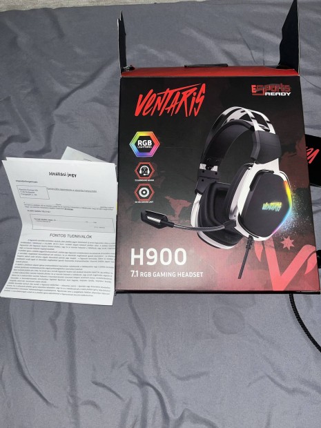 Ventaris H900 Gamer fejhallgat 7.1