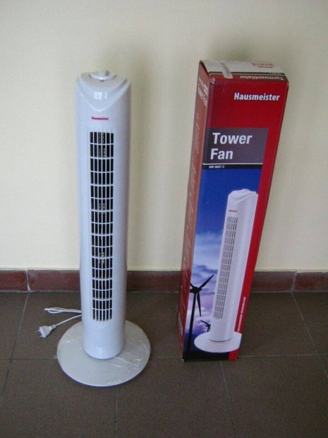 Ventilátor, Hausmeister HM-8601 Oszlop, jótállással. Új!