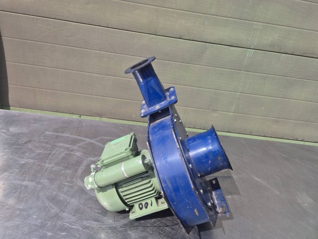 Ventil�tor,  elsz�v�-bef�v�,  220 V.-os, 0.37 Kw. -os