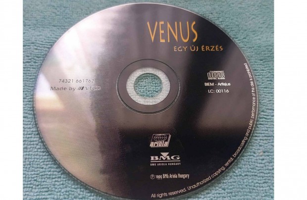 Venus - Egy j rzs CD (1999) + Venus - A Vilg Kzepn CD (2000)