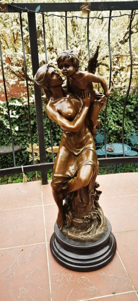 Vnusz s mor - Tekintlyes bronz szobor 