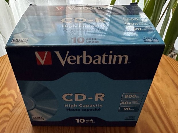 Verbatim 10db-os bontatlan 800MB CD