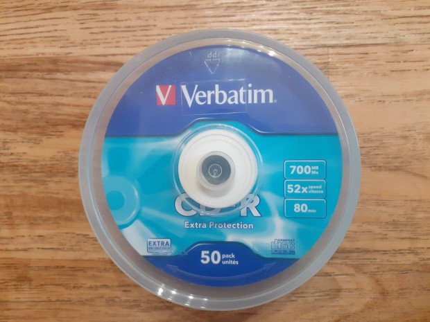 Verbatim 700 MB, 52x, 80min CD-R (Extra Protection) komplett