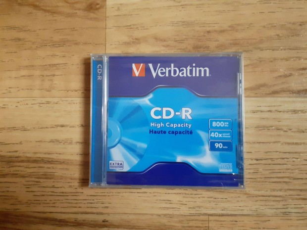 Verbatim CD-R 40X, 800 MB, 90 min, High Capacity (Bontatlan pldny)