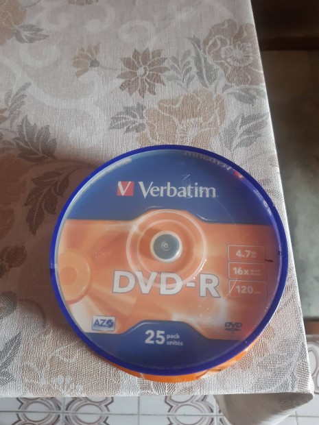 Verbatim DVD-R 25db flis csomag