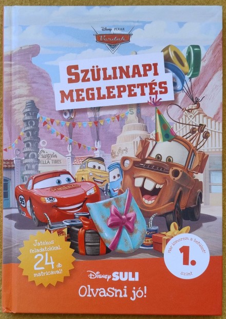 Verdák Szülinapi meglepetés (Disney SULI Olvasni jó! 1. szint)