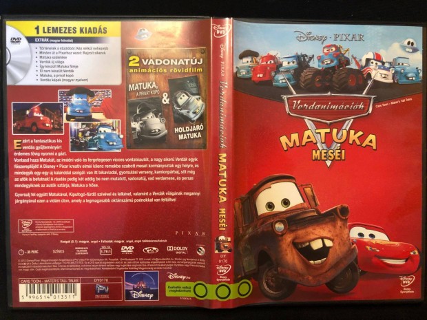 Verdk - Matuka mesi - Verdaanimcik (Disney, karcmentes) DVD