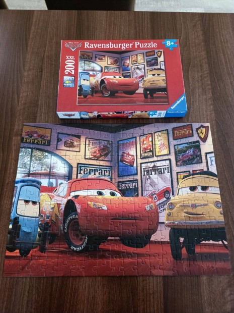 Verdk puzzle, 200 db, XXL Villm Mcqueen