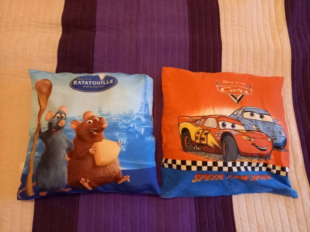 Verdás és Ratatouille (Lecsó) kispárnák