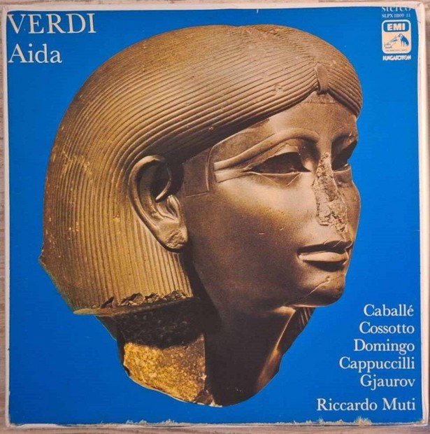 Verdi AIDA opera 3 LP