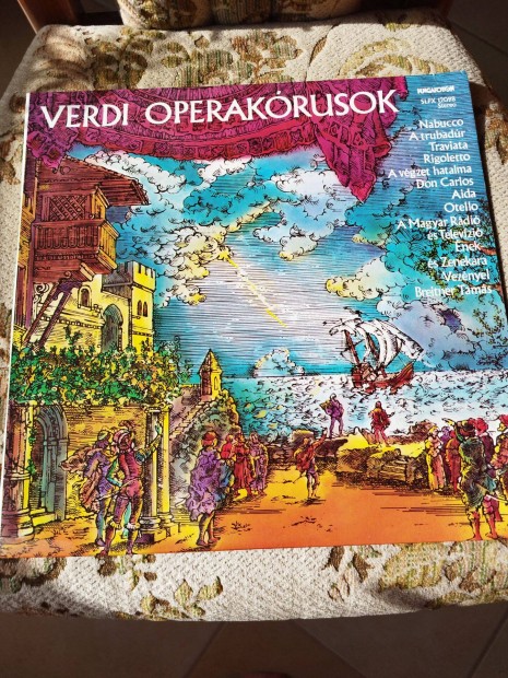 Verdi operakrusok - Lemez