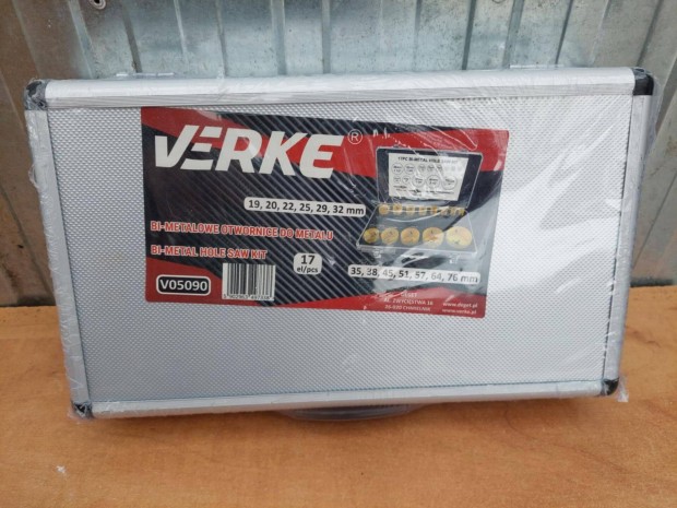 Verke 17 db-os bi-metl krkivg kszlet