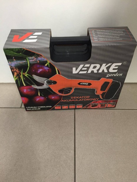 Verke V90703 Akkumultoros metszoll 21V 2x2,0Ah