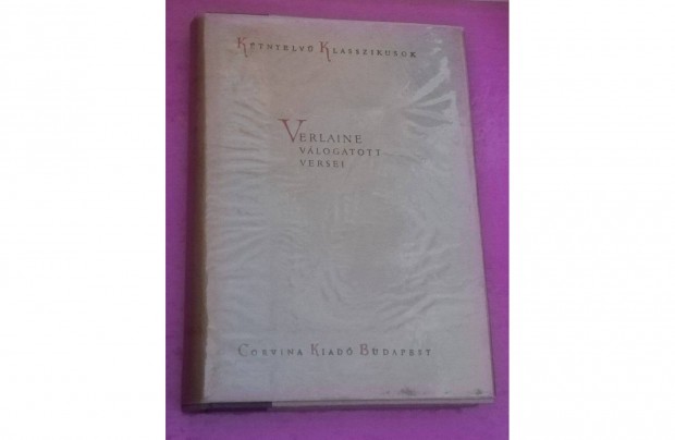 Verlaine vlogatott versei / francia - magyar