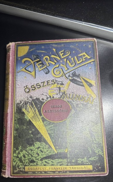 Verne Gyula 1902 Els Kiads ,Nagyon Ritka !