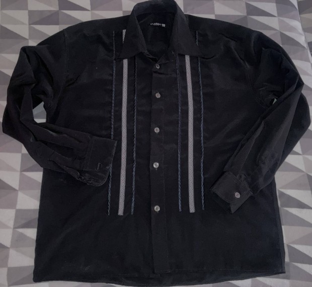 Versace V2 Classic XXL komoly ffi (nem gyűrődik) hosszú ujjú ing