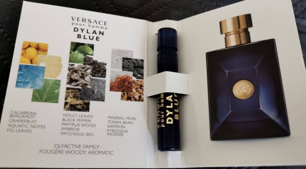 Versace - Dylan Blue parfm (EdT) 1 ml illatminta