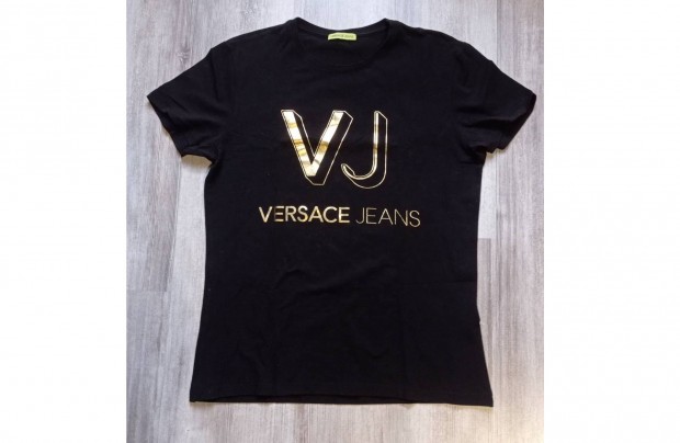 Versace garantltan eredeti olasz arany log designer frfi pl L