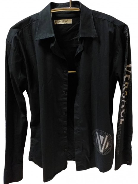 Versace gynyr fekete ing