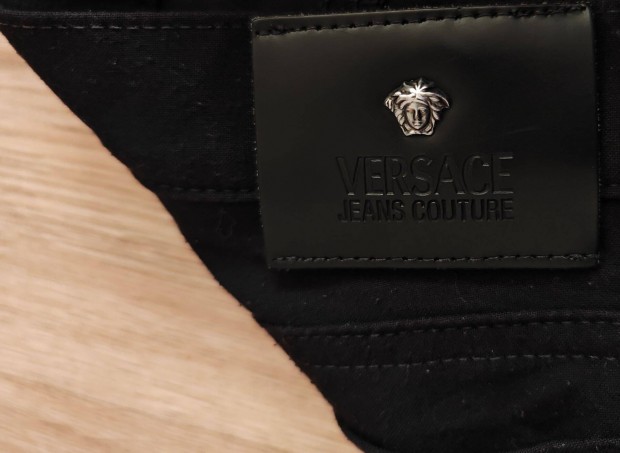 Versace redeti pamut frfi nadrg fekete