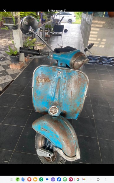 Vespa 64 PX vetern jargny