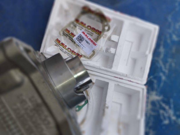 Vespa GTS 125 henger dug� 3 e km fut�ssal