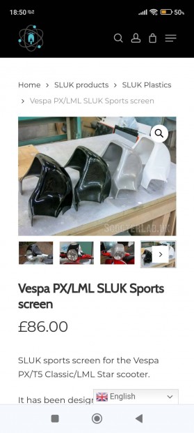 Vespa px, Lml Star fejidom 