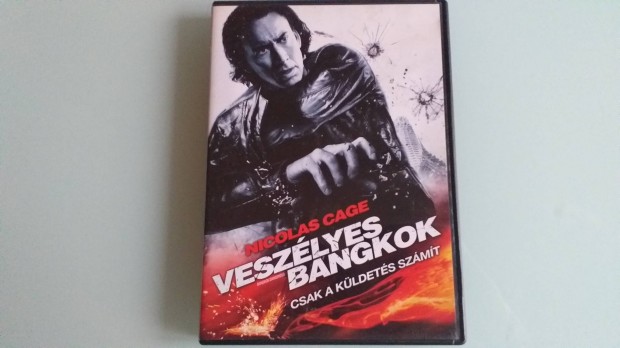 Veszlyes Bangkok akcifilm DVD-Nicolas Cage