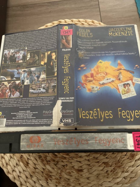 Veszlyes fegyenc vhs.  