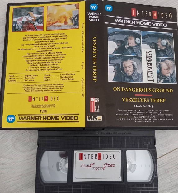 Veszlyes terep- intervideo vhs