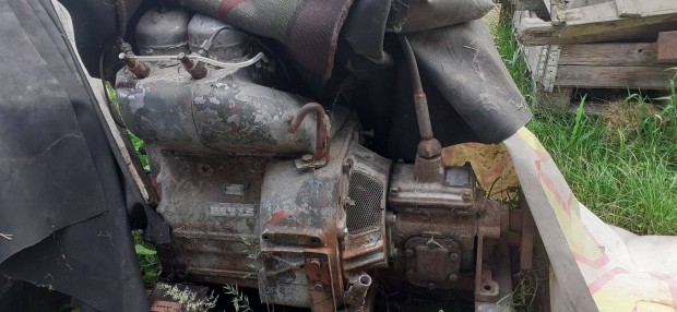 Veterán Deutz motor 2hengeres léghűtéses