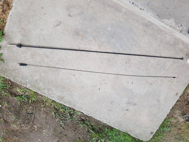 Veterán Retró autó antenna Csak az antenna szára pálcája ami le és fel